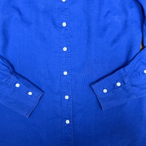 EUC Women's J. CREW Pure Linen The Perfect Button Up | Size XS - Picture 3 of 5